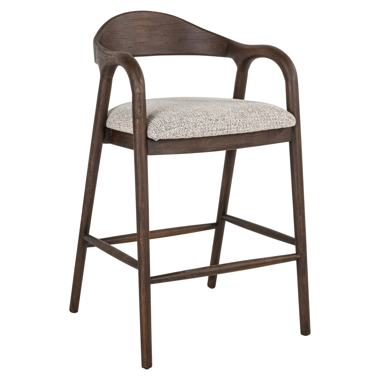 Krakk Mihara mocca fancy brannhemmende Richmond Interiors Barstol