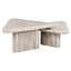 Salongbord Dwayne sand sett med 2 Richmond Interiors Sofabord