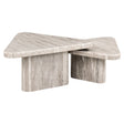 Salongbord Dwayne sand sett med 2 Richmond Interiors Sofabord