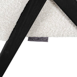 Lounge chair Mia hvit bouclé Richmond Interiors Lenestol