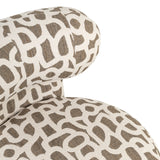 Lounge chair Kaya weave brown Richmond Interiors Lenestol