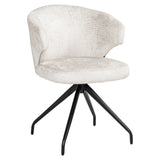Spisestol Milly cream fusion swivel Richmond Interiors Spisestol