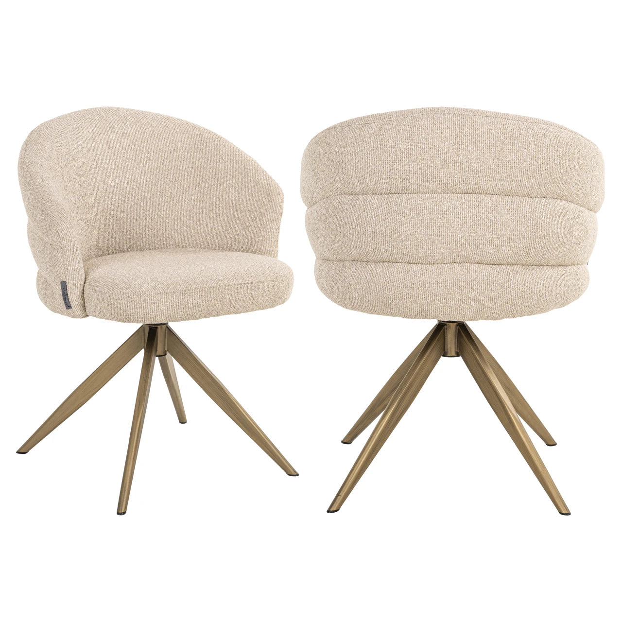 Spisestol Zendaya biscotti svingbar brannhemmende Richmond Interiors Spisestol