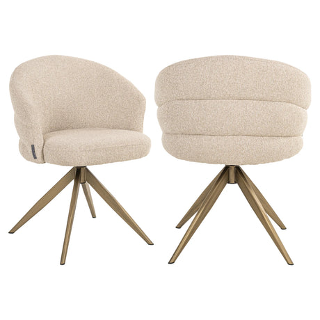 Spisestol Zendaya biscotti svingbar brannhemmende Richmond Interiors Spisestol