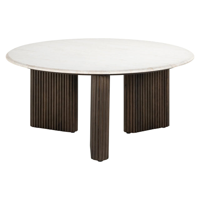 Salongbord Mayfield brun 90Ø Richmond Interiors Sofabord
