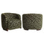 Lounge chair Hannah mose labyrint brannhemmende Richmond Interiors Lenestol