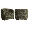 Lounge chair Hannah mose labyrint brannhemmende Richmond Interiors Lenestol