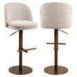 Barkrakk Vesper mocca fancy roterbar Richmond Interiors Barstol