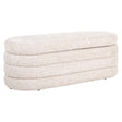Pouffe & Footstool Camile nydelig krem Richmond Interiors Pall