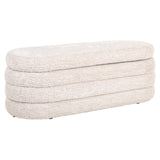 Pouffe & Footstool Camile nydelig krem Richmond Interiors Pall