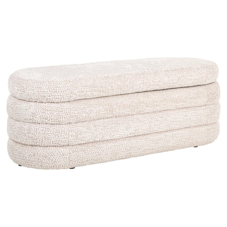 Pouffe & Footstool Camile nydelig krem Richmond Interiors Pall
