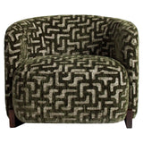 Lounge chair Hannah mose labyrint brannhemmende Richmond Interiors Lenestol