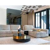 Salongbord Alexander Jones svart/gull Slice Richmond Interiors Sofabord
