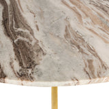 Spisebord Bottega Blush beige 140Ø Richmond Interiors Spisebord