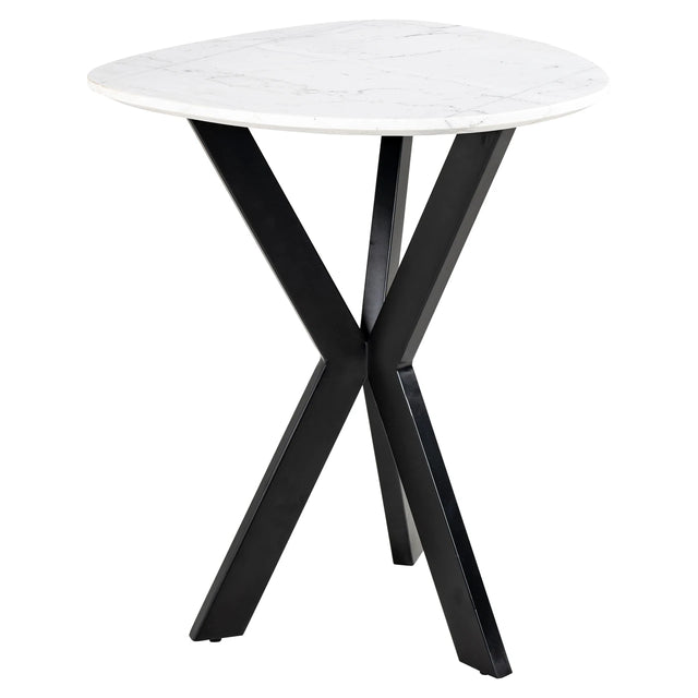 Endebord Trocadero svart/hvitt Richmond Interiors Sidebord