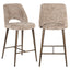 Krakk Delphine med vakker natur brannhemmende Richmond Interiors Barstol