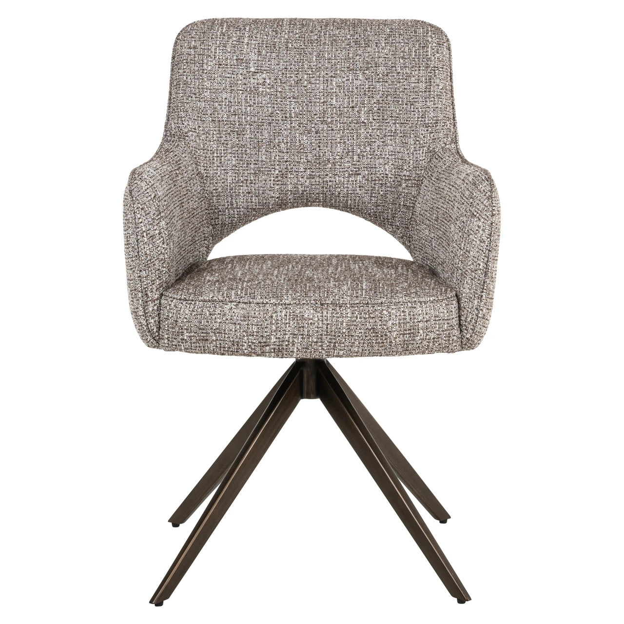 Spisestol Ginerva jord tweed svingbar Richmond Interiors Spisestol