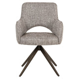 Spisestol Ginerva jord tweed svingbar Richmond Interiors Spisestol