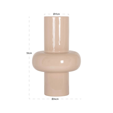 Vase Benice tapioka stor Richmond Interiors Vase