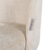 Spisestol Alicia FR hvit chenille brannhemmende Richmond Interiors Spisestol