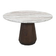 Spisebord Oberoy Blush beige 130Ø Richmond Interiors Spisebord