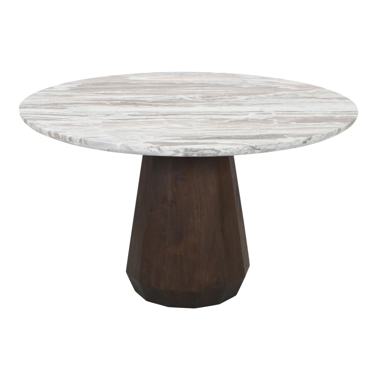 Spisebord Oberoy Blush beige 130Ø Richmond Interiors Spisebord