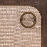 TV-benkskap Willox beige med 4 dører Richmond Interiors TV-benk