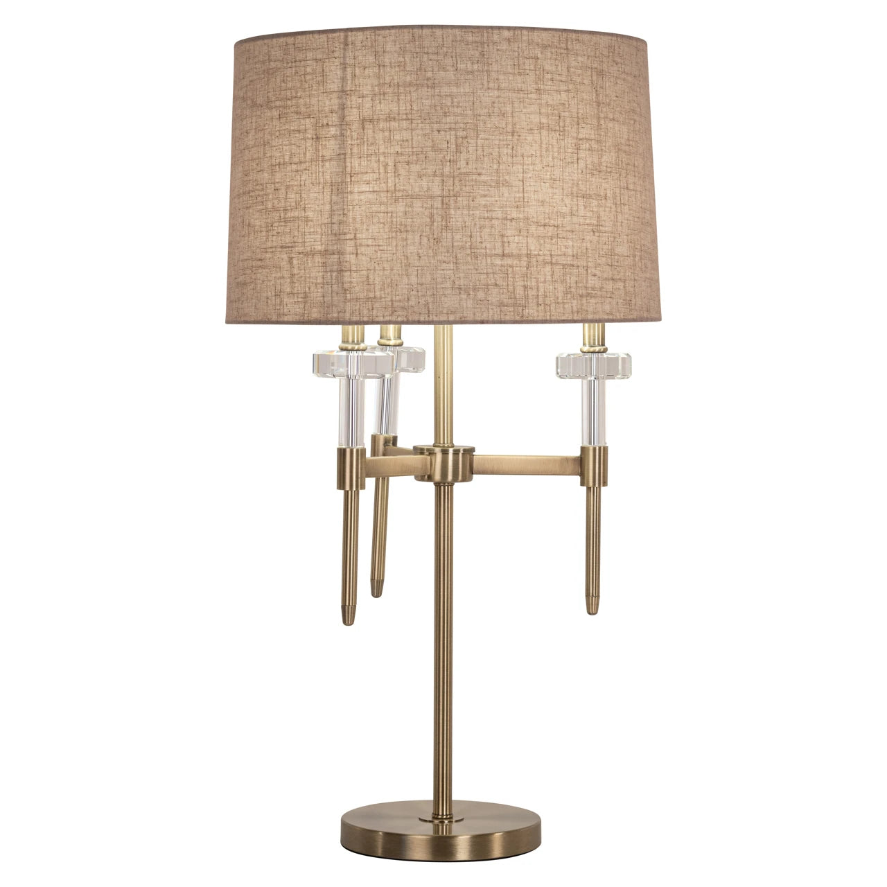 Bordlampe Josie børstet gull Richmond Interiors Bordlampe