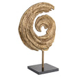 Dekorativ gjenstand Swirl antikk messing stor Richmond Interiors Pynteartikler