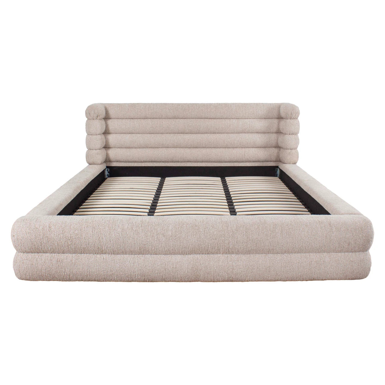 Bed Obidis naturlig lineær 180x210 madrassstørrelse med oppbevaring Richmond Interiors Seng