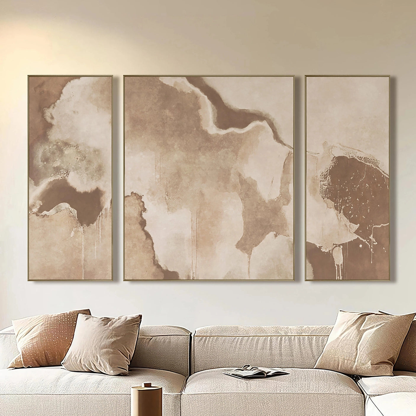 Veggkunst Liberty brun Richmond Interiors Bilde