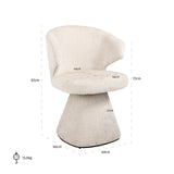 Dining chair Gatsbi niagara beige brannhemmende Richmond Interiors Spisestol