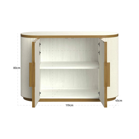Sideboard Tivoli hvit Richmond Interiors Skjenk