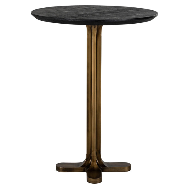 Barbord Revelin svart/gull 81Ø Richmond Interiors Barstol