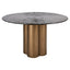 Spisebord Glastonburry gull antikk 135Ø Richmond Interiors Spisebord