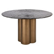 Spisebord Glastonburry gull antikk 135Ø Richmond Interiors Spisebord