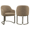 Spisestol Hadley brun tweed brannhemmende Richmond Interiors Spisestol