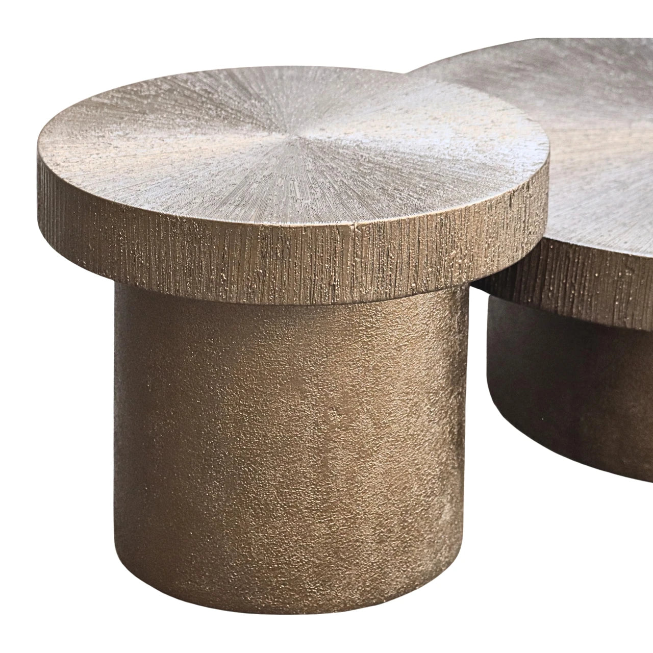 Salongbord Lindo Brunzae sett med 2 Richmond Interiors Sofabord