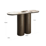 Konsoll Langford brown Richmond Interiors Konsollbord