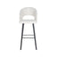 Barstol Savoy hvit bouclé Richmond Interiors Barstol