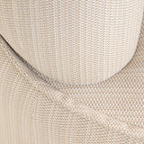 Utendørs loungestol Nammos beige dreibar Richmond Interiors Lenestol