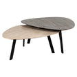 Salongbord Spencer beige Sett med 2 Richmond Interiors Sofabord