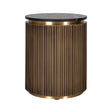 Endebord Ironville gull 50Ø Richmond Interiors Sidebord