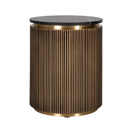 Endebord Ironville gull 50Ø Richmond Interiors Sidebord