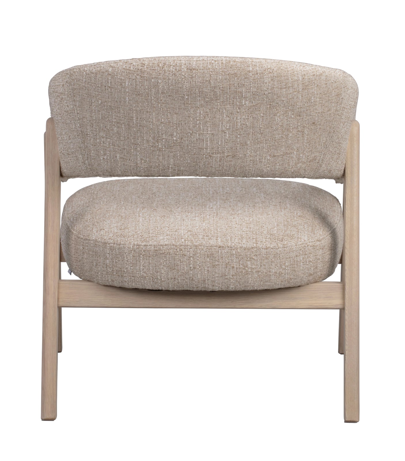 Barnaby lenestol beige/whitewash Rowico Lenestol