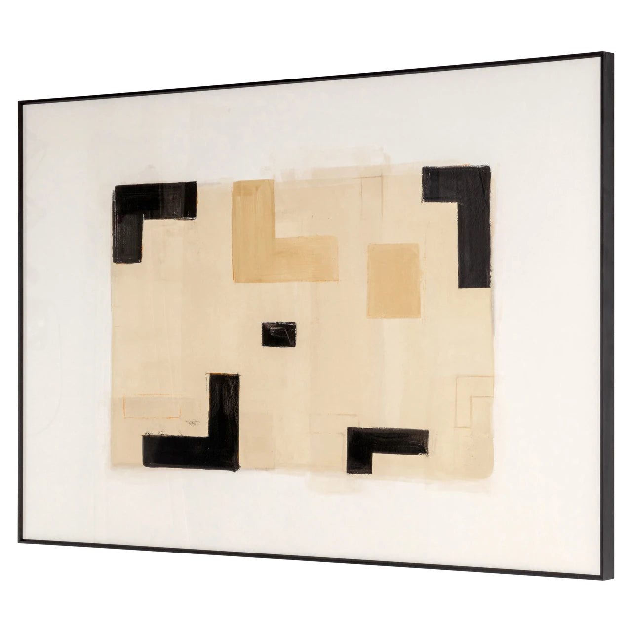 Veggkunst Vortex beige venstre Richmond Interiors Bilde