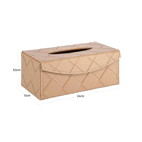 Dekorativ gjenstand Molly beige papirboks Richmond Interiors Pynteartikler