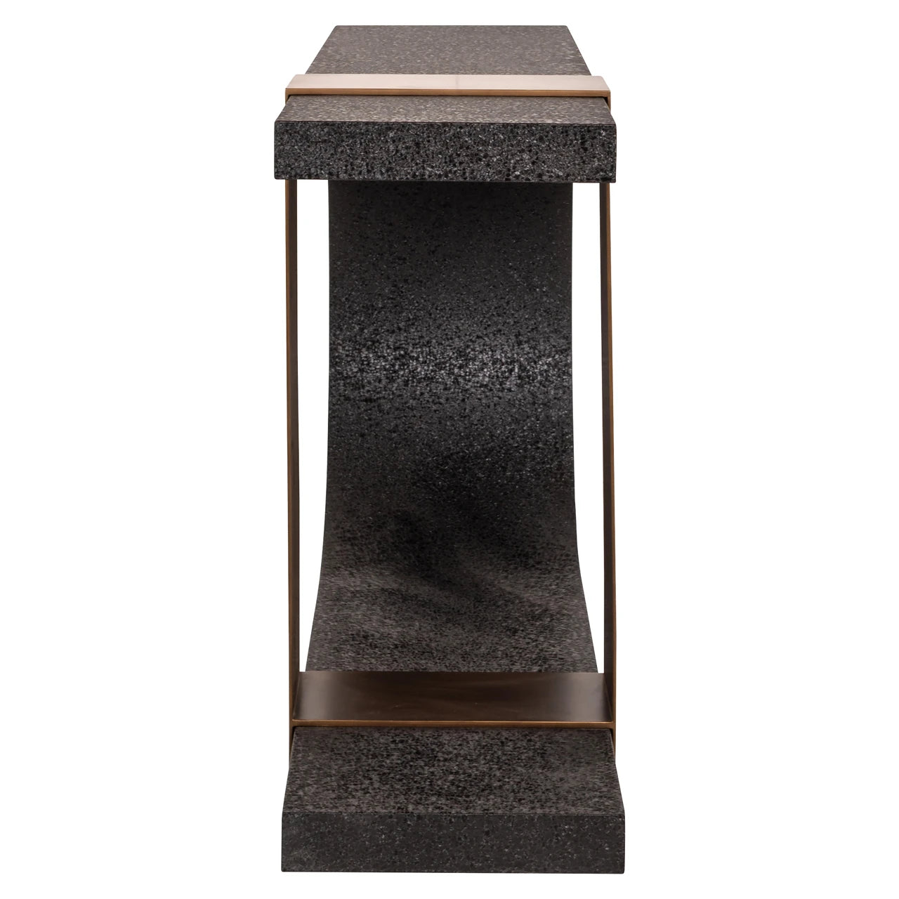 Konsoll Alexander Jones svart/gull Bazel Richmond Interiors Konsollbord