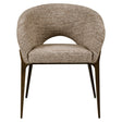 Spisestol Kenzi mocca linear brannhemmende Richmond Interiors Spisestol