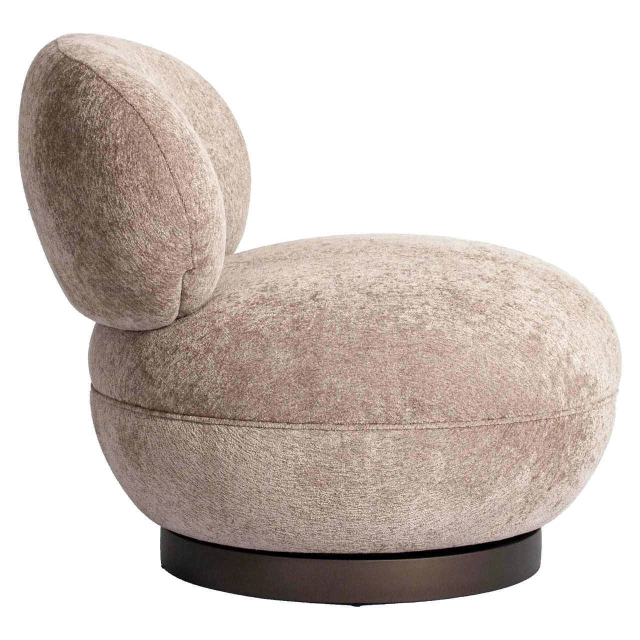 Lenestol Jace beige sand, svingbar, flammehemmende Richmond Interiors Lenestol